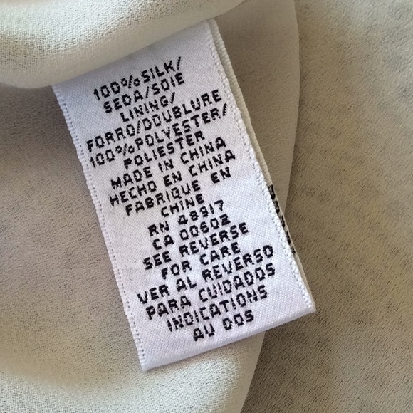 NWT CALVIN KLEIN PINK SILK RUFFLED TIERED SKIRT SIZE 12 - Picture 8 of 8